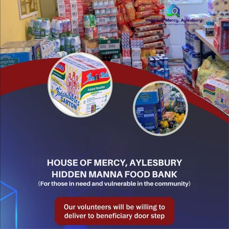Hidden Manna food bank supplies for the community